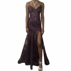 Windsor Elegant Purple Maxi Dress